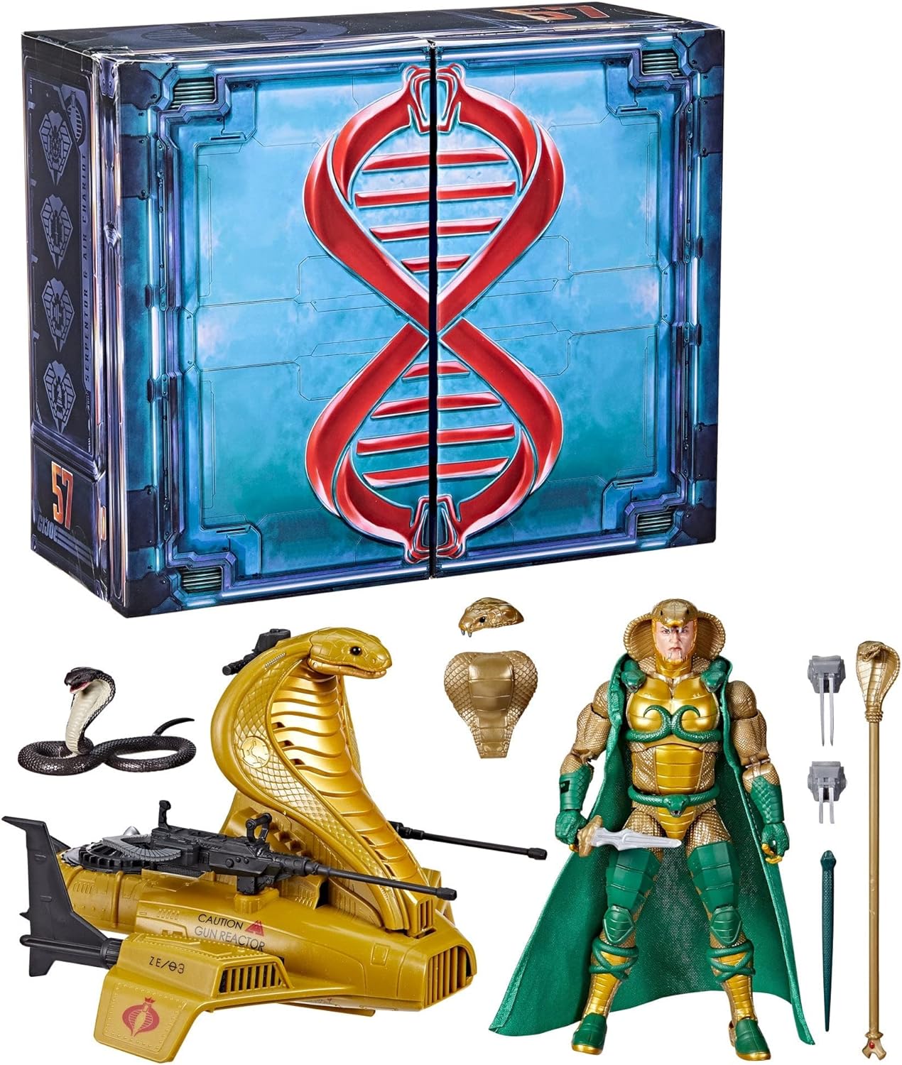 G.I. Joe Classified Series - Serpentor & Air Chariot