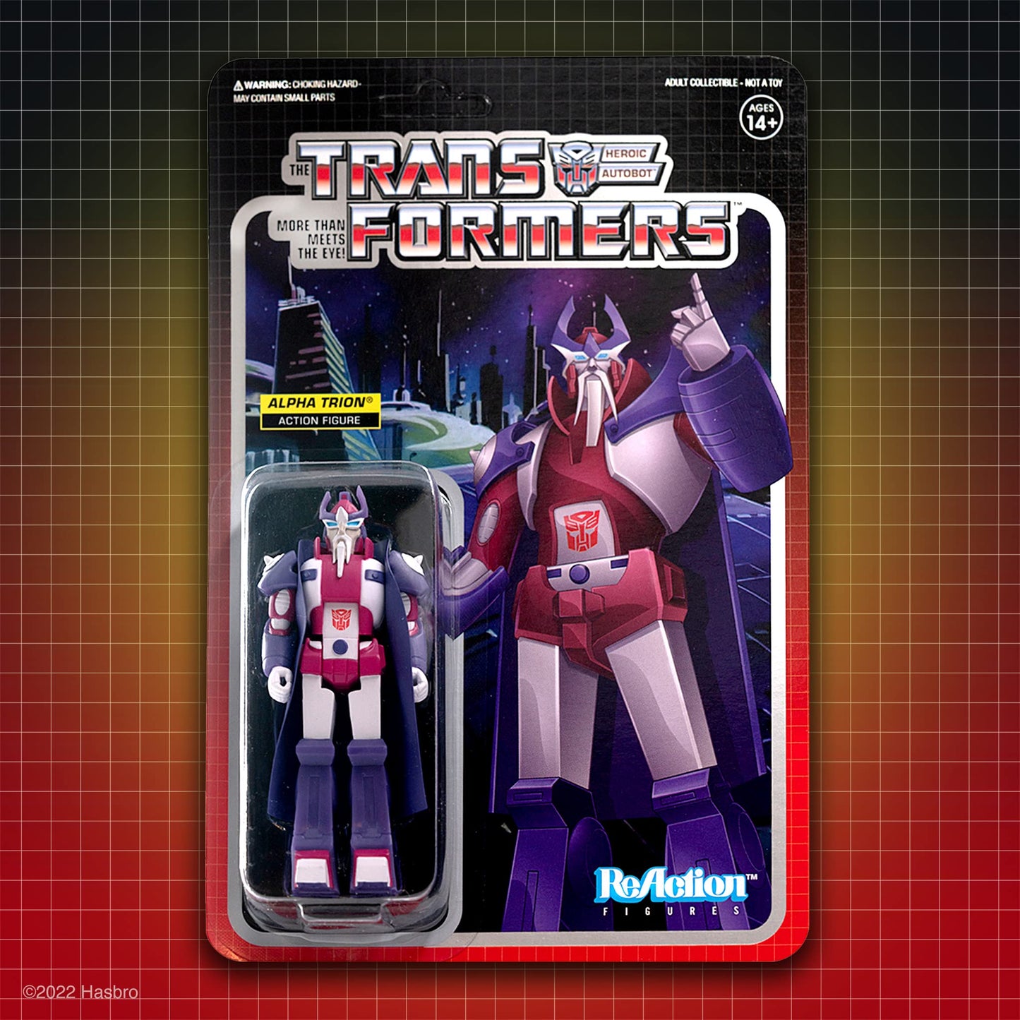 Super 7 ReAction Transformers - Alpha Trion