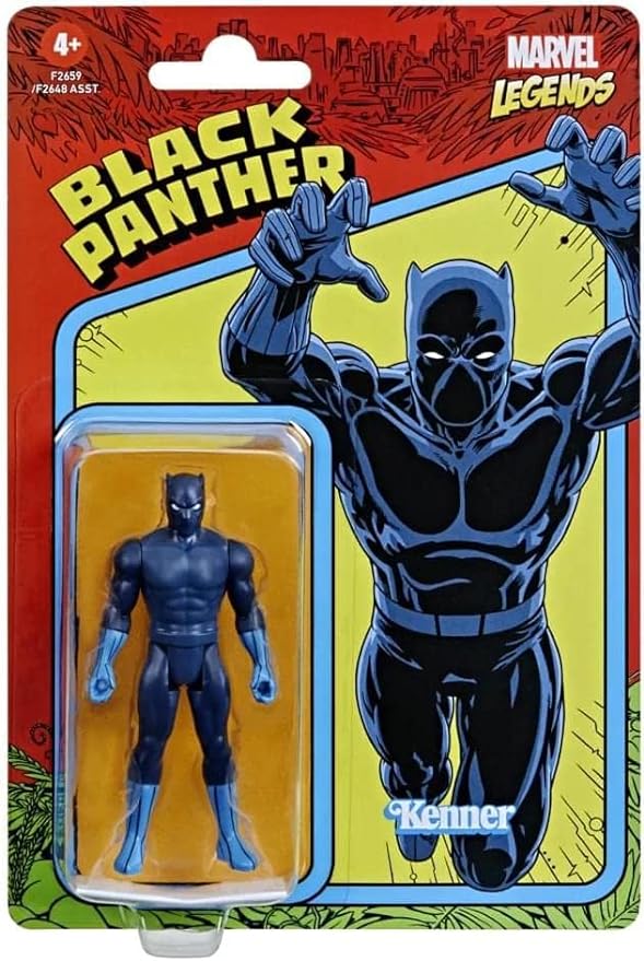 Hasbro Marvel Legends 3.75" Retro Action Figure - Black Panther