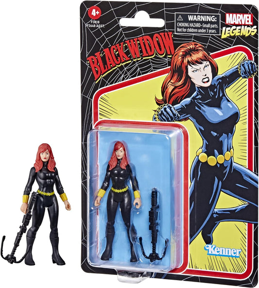 Hasbro Marvel Legends 3.75" Retro Action Figure - Black Widow