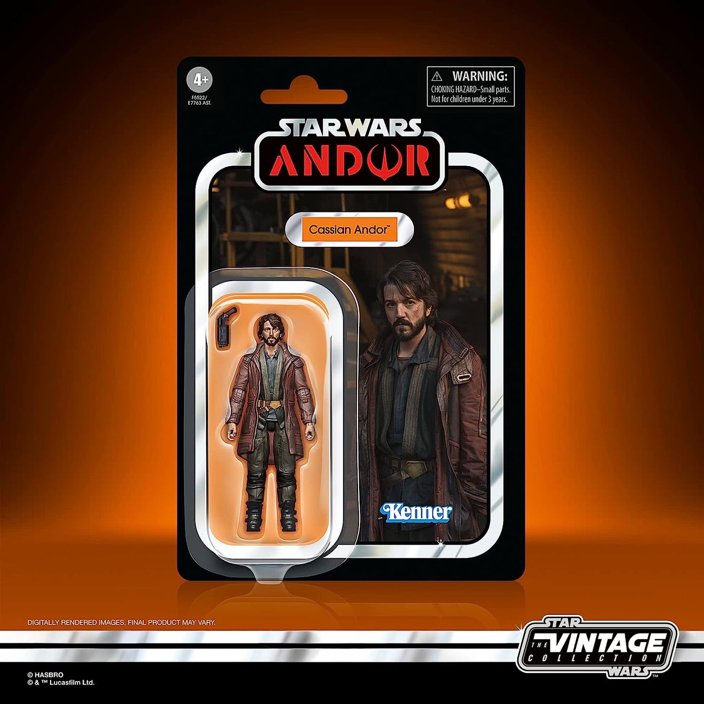 Hasbro Star Wars Andor Retro Action Figure - Cassian Andor