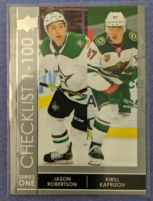 2021-22 Upper Deck Series 1 - Checklist 1-100 #199