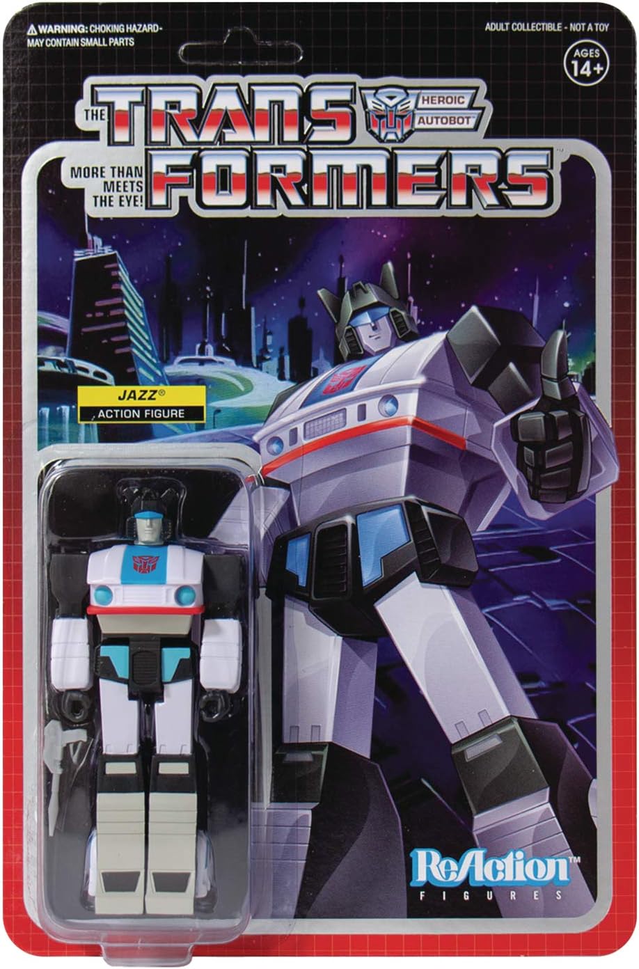 Super7 ReAction Transformers - Jazz