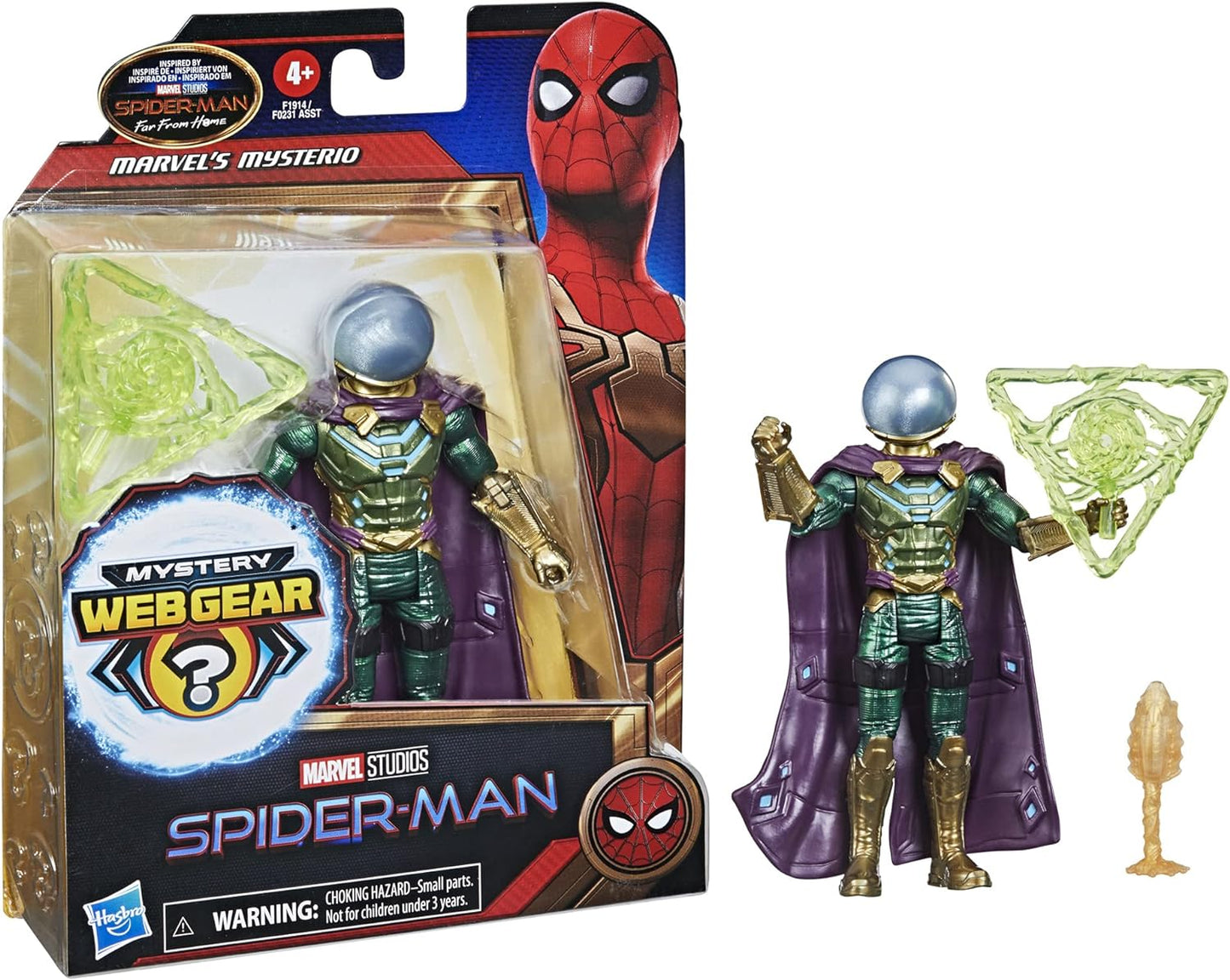 Marvel Spider-Man Mystery Web Gear - Mysterio