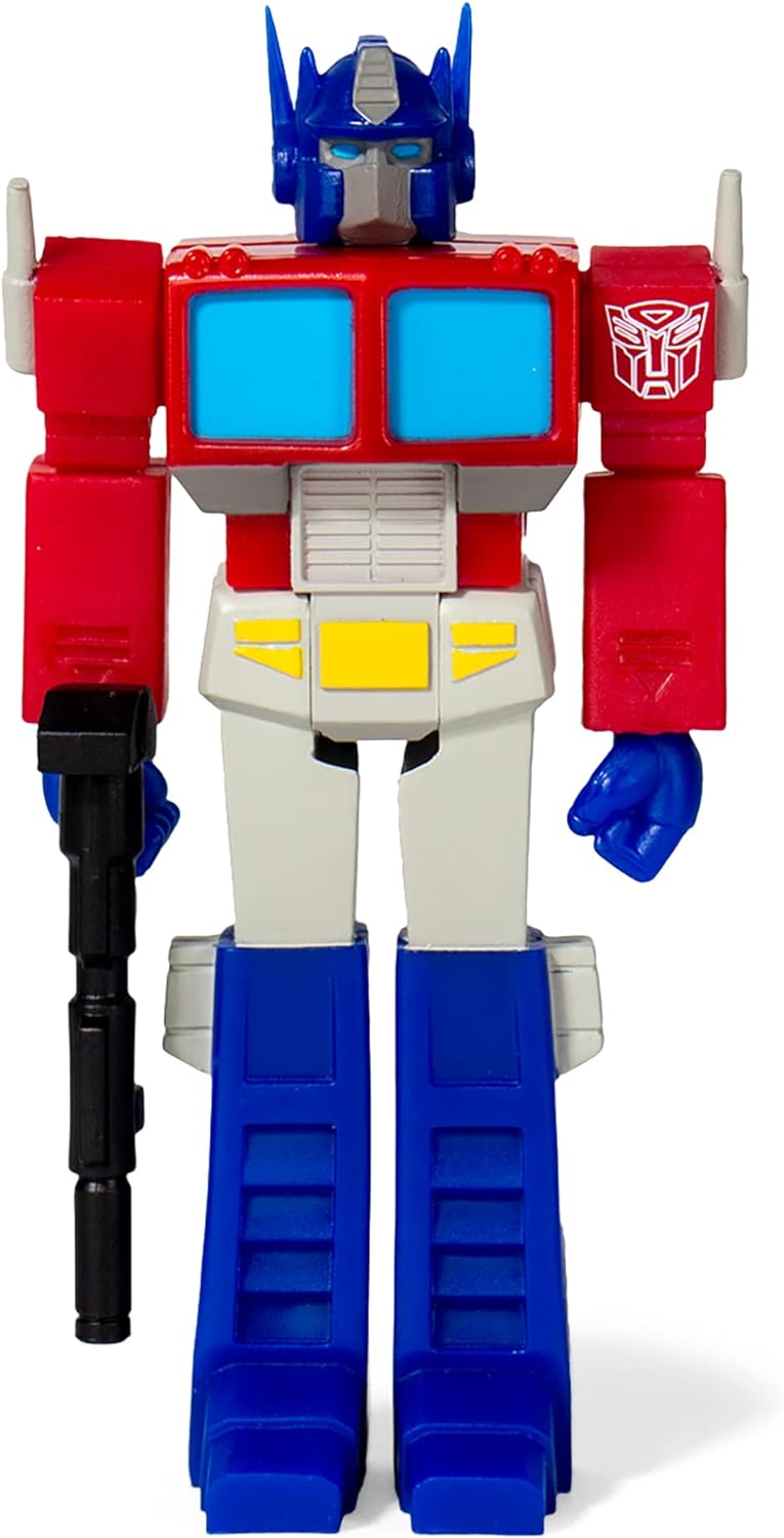 Super7 ReAction Transformers - Optimus Prime