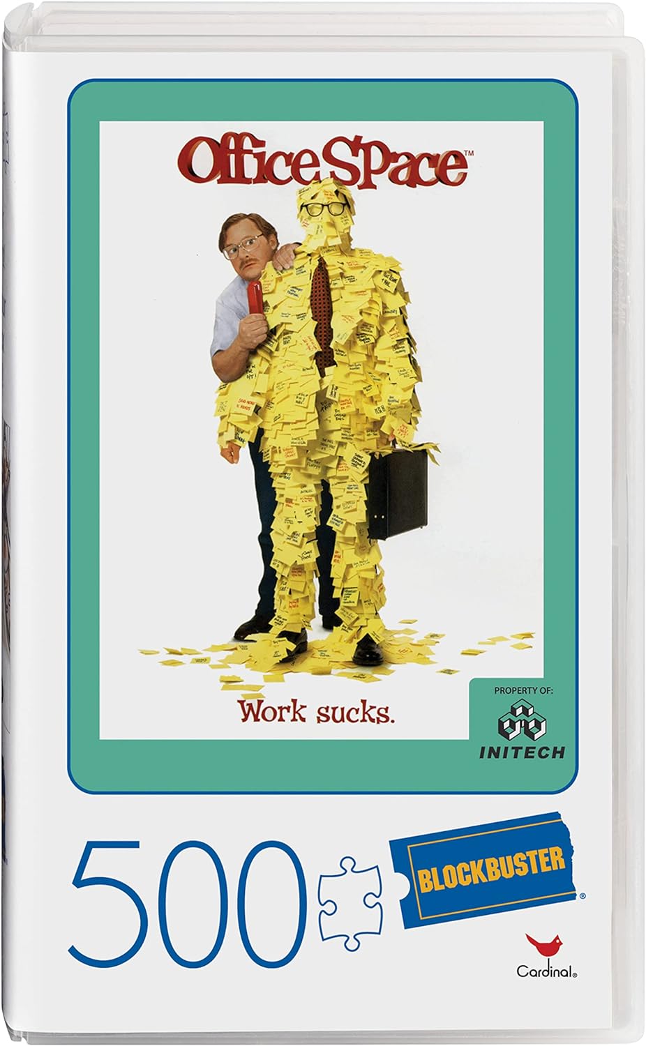 Spinmaster - Blockbuster VHS "Office Space" 500-Piece Puzzle