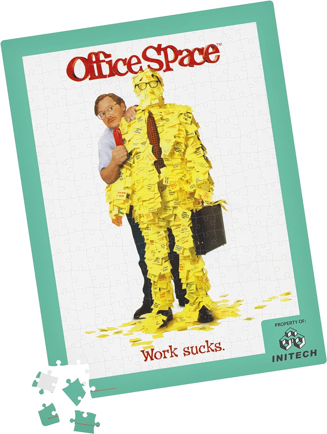 Spinmaster - Blockbuster VHS "Office Space" 500-Piece Puzzle