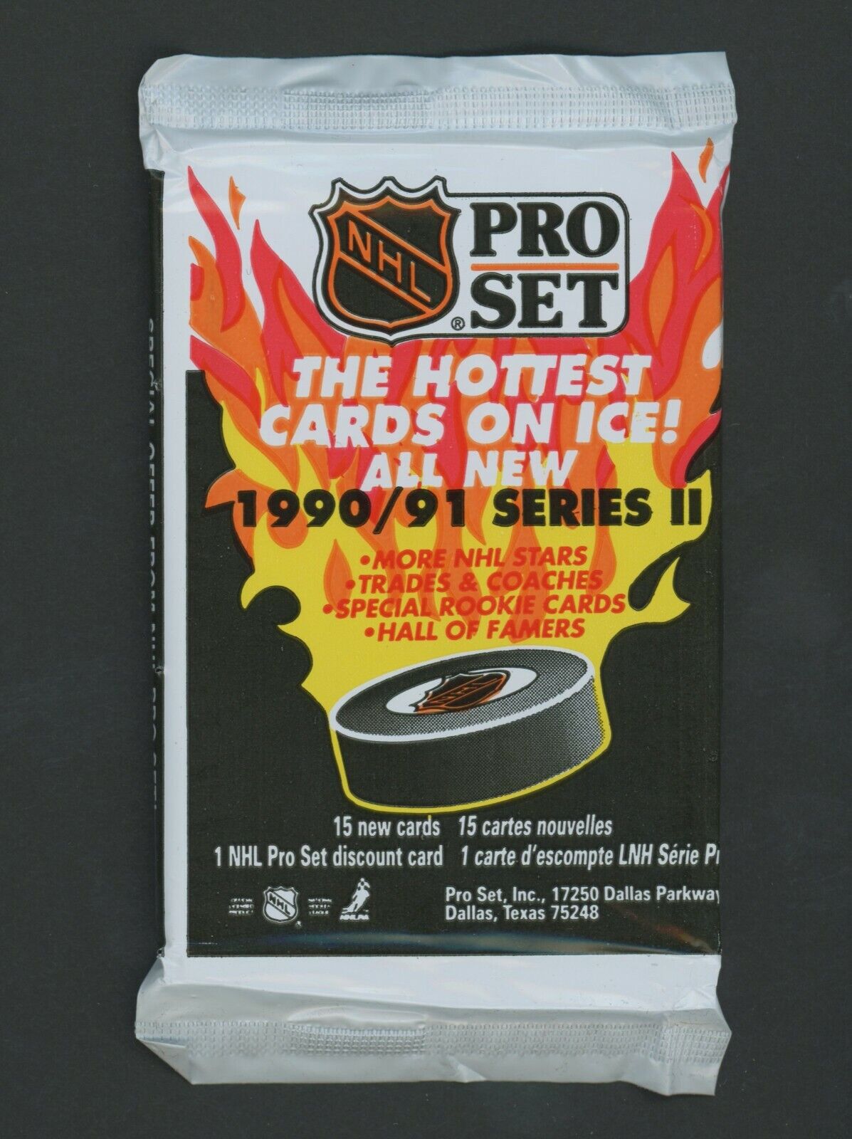 1990-91 Pro Set Series II Hockey (Vintage) - Factory Sealed Pack