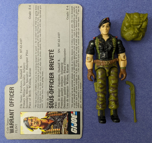 1985 Hasbro G.I. Joe A Real American Hero (Vintage) - Flint