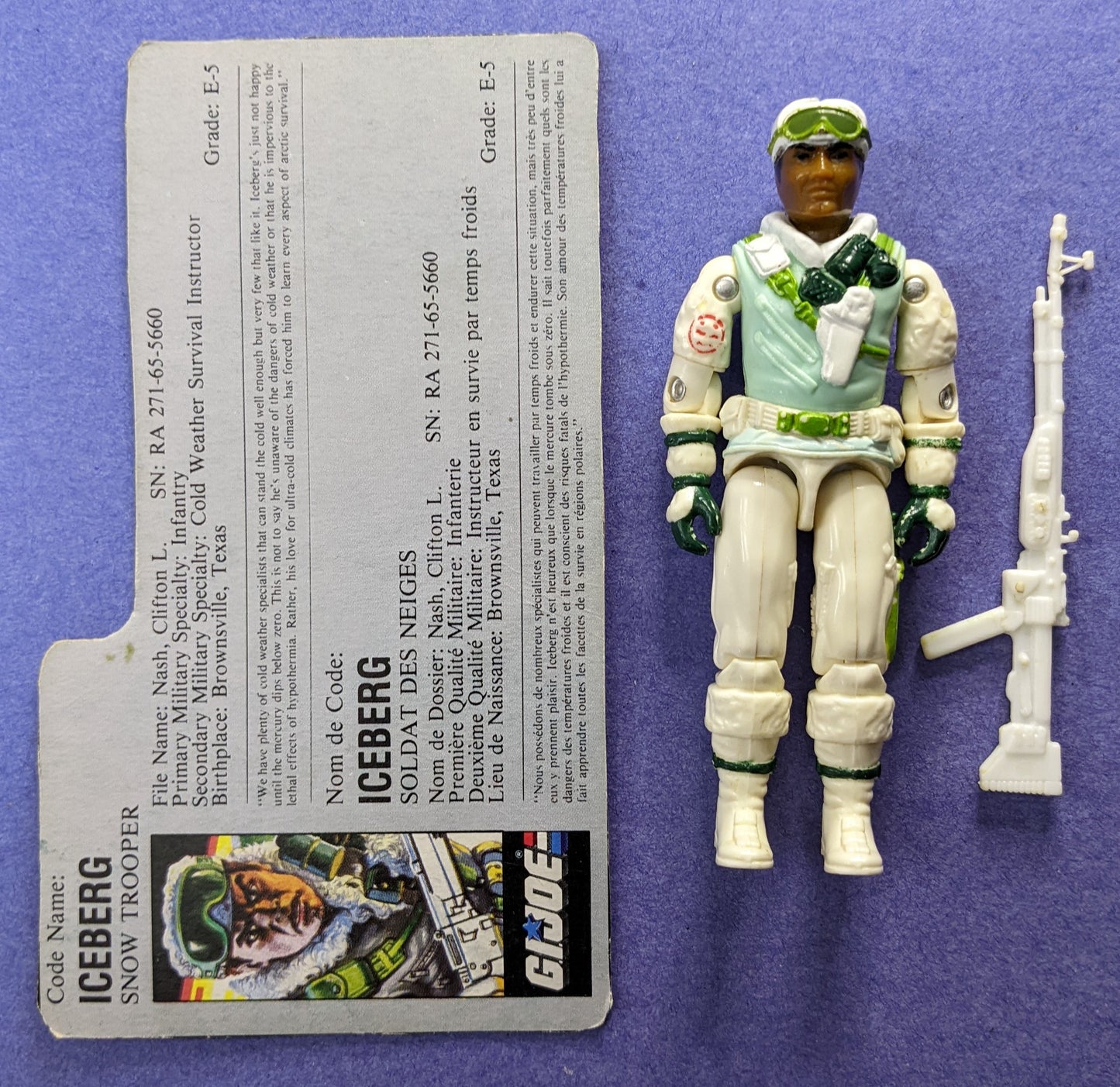 1986 Hasbro G.I. Joe A Real American Hero (Vintage) - Iceberg