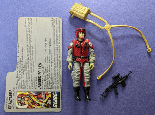 1986 Hasbro G.I. Joe A Real American Hero (Vintage) - Crazylegs