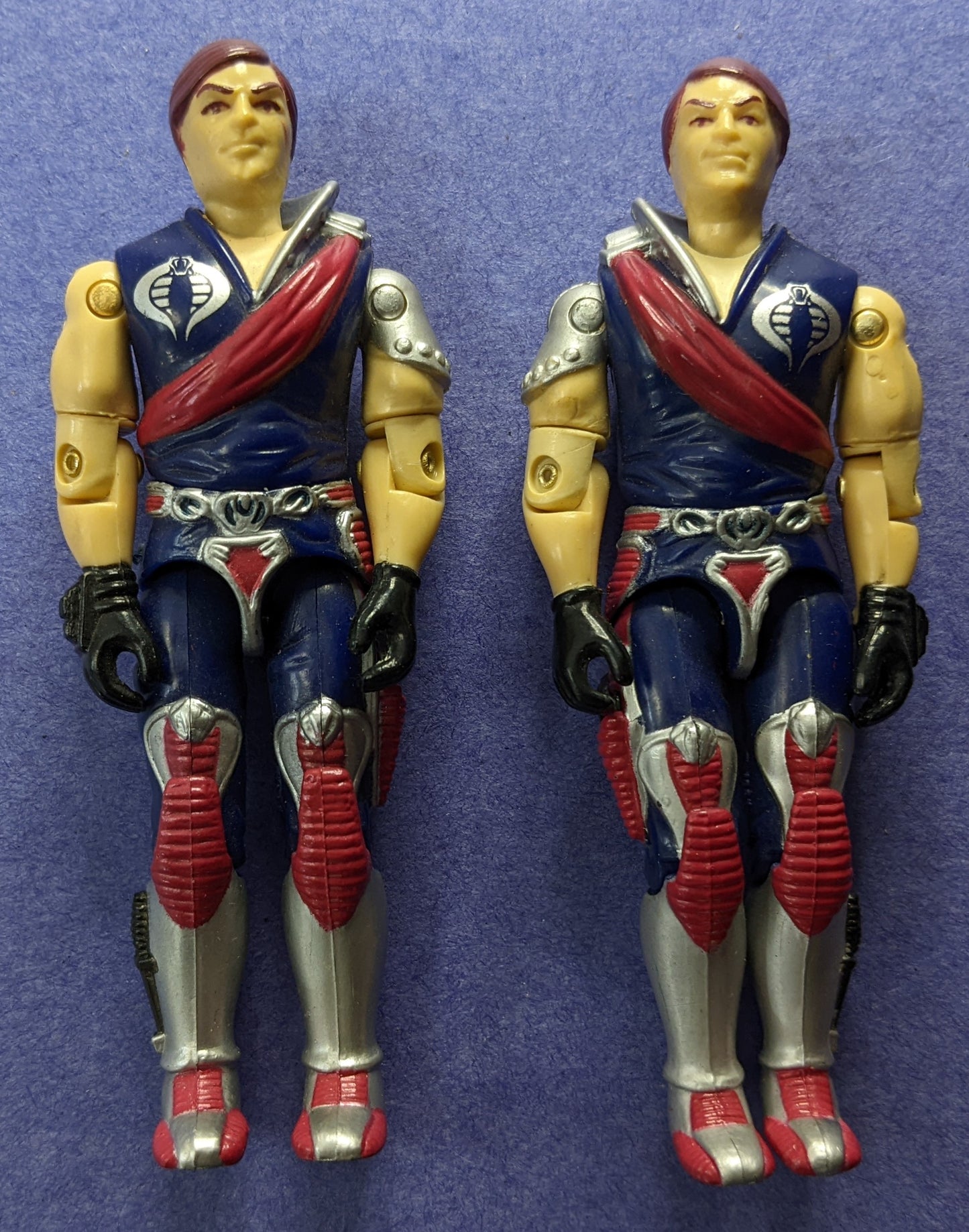 1985 Hasbro G.I. Joe A Real American Hero (Vintage) - Crimson Guard Commanders Tomax & Xamot