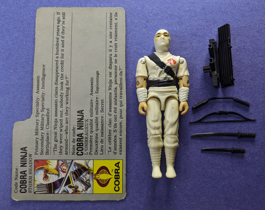 1984 Hasbro G.I. Joe A Real American Hero (Vintage)  - Storm Shadow