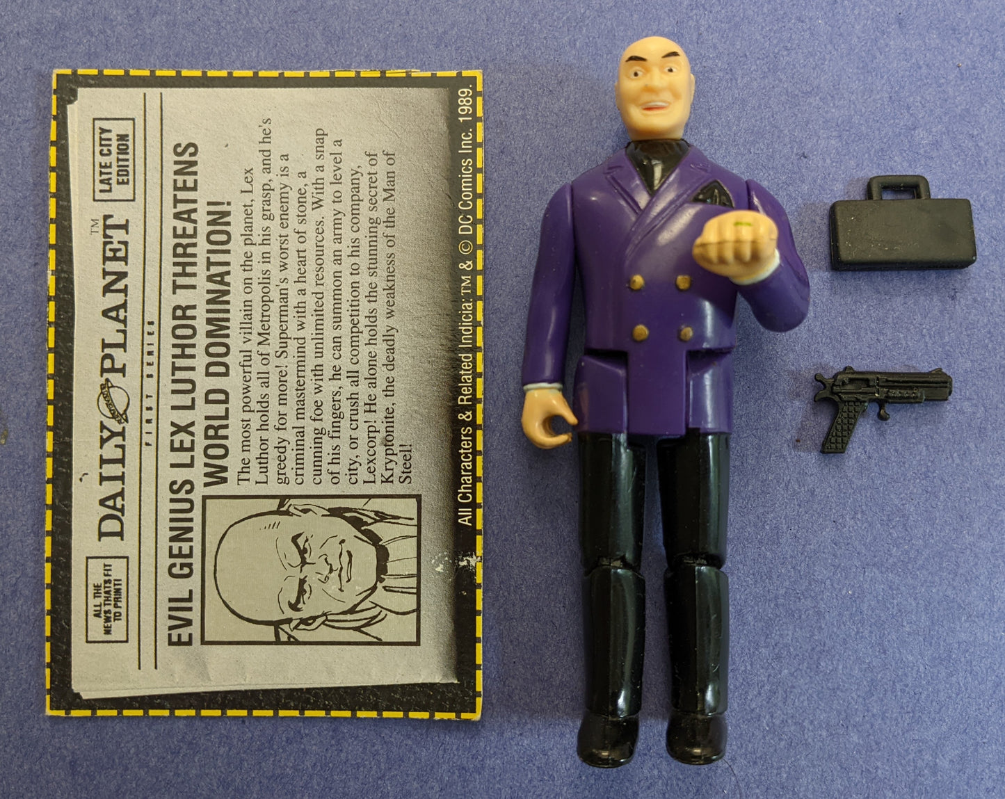 1989 Toybiz DC Comics Super Heroes (Vintage) - Lex Luthor