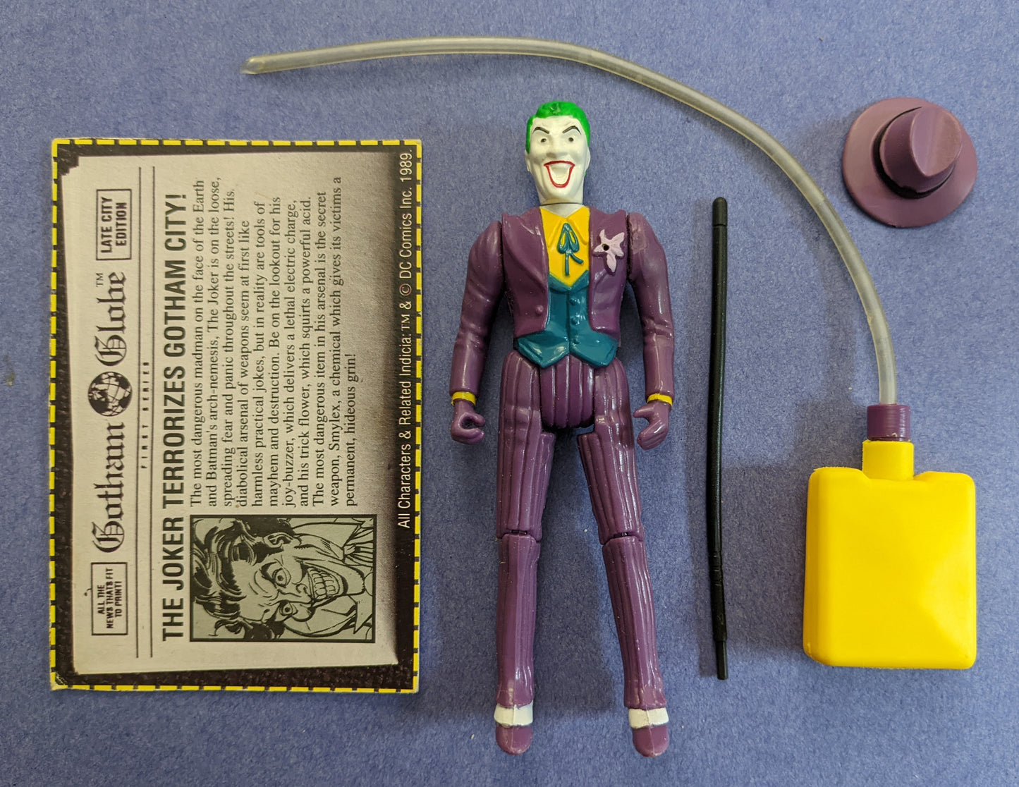 1989 Toybiz DC Comics Super Heroes (Vintage) - Squirting Orchid Joker