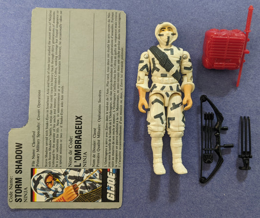 1988 Hasbro G.I. Joe A Real American Hero (Vintage) - Storm Shadow (v2)