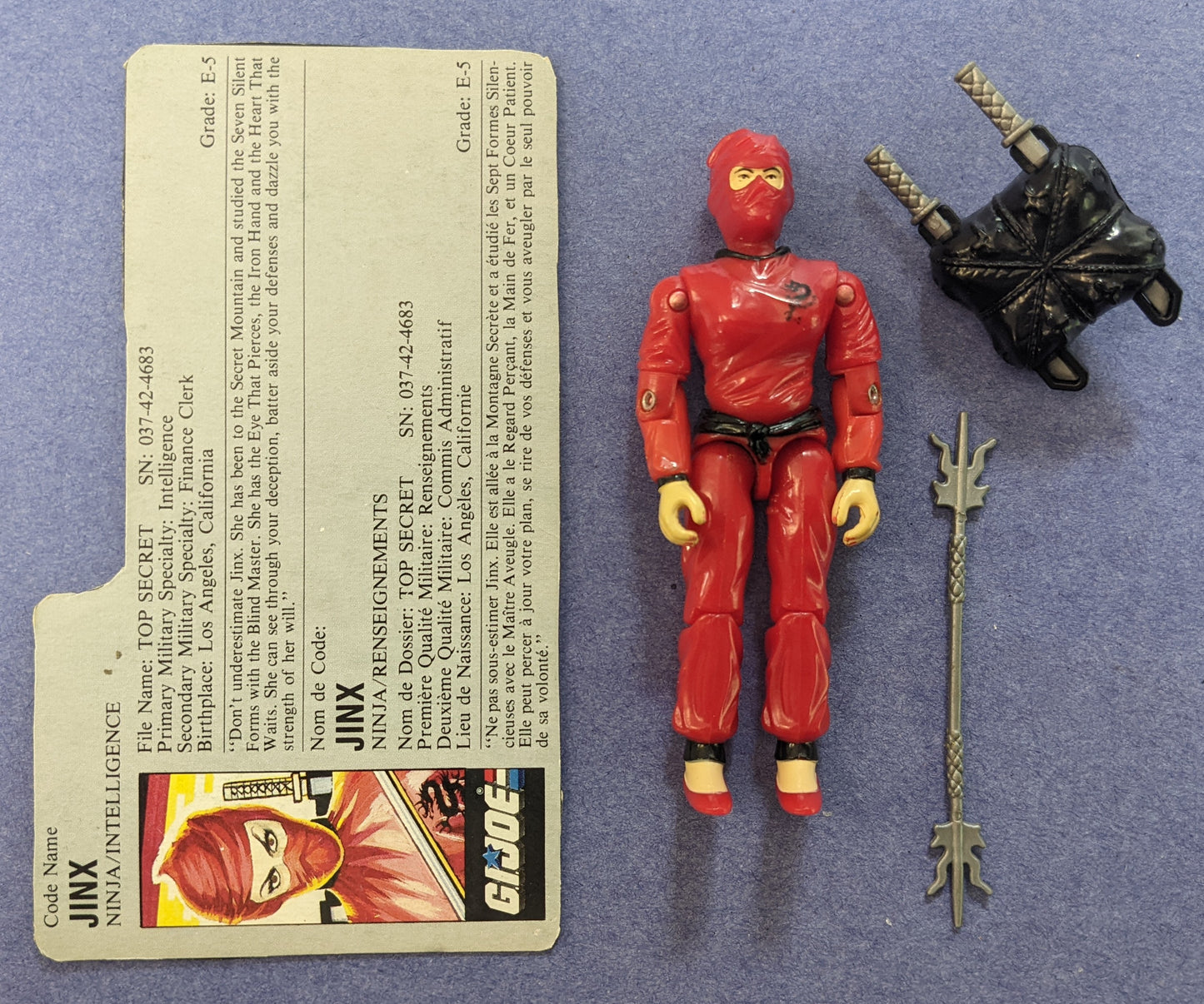 1987 Hasbro G.I. Joe A Real American Hero (Vintage) - Jinx