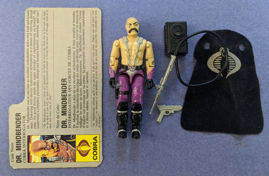 1986 Hasbro G.I. Joe A Real American Hero (Vintage) - Dr. Mindbender