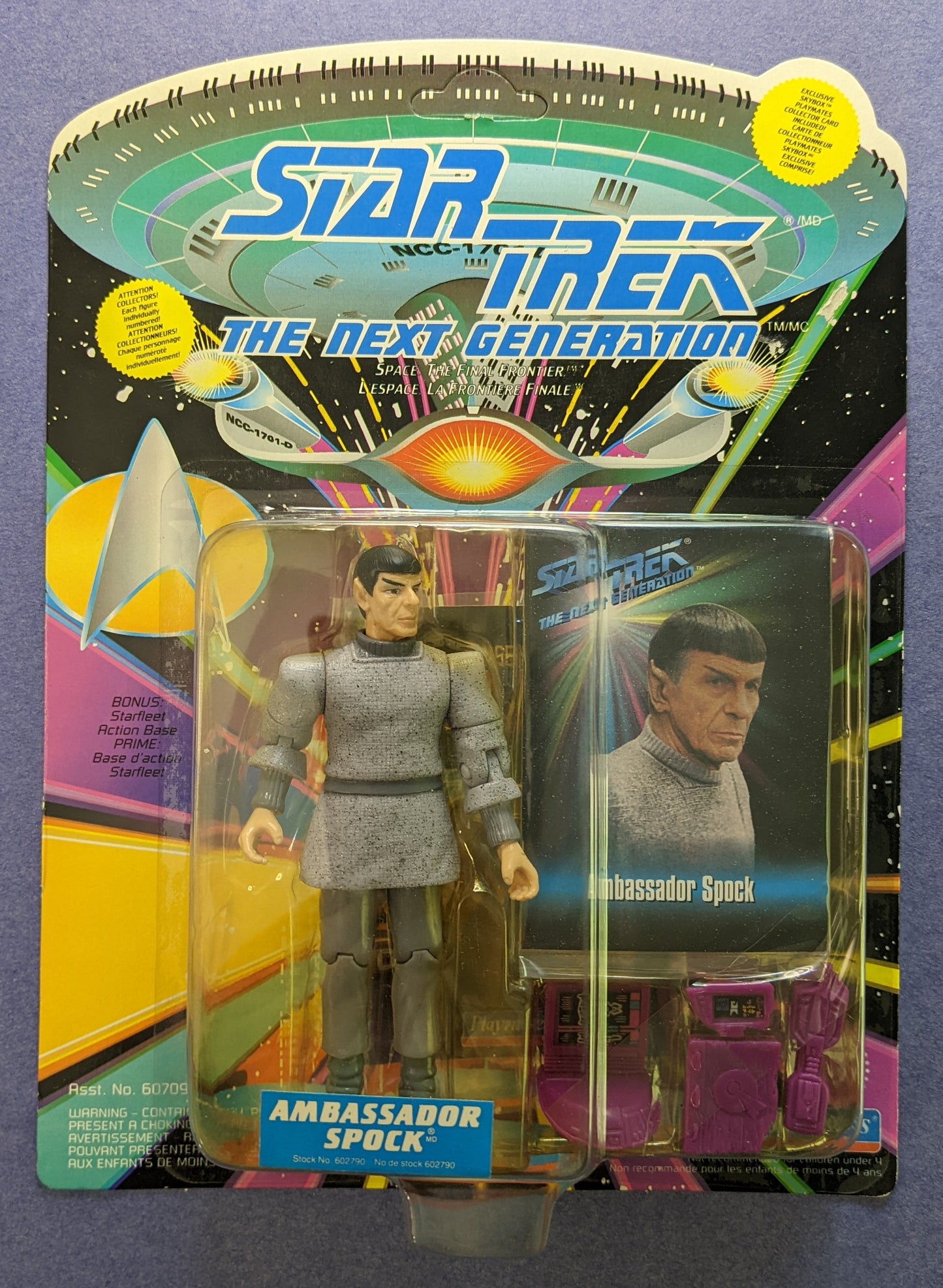 1993 Playmates Star Trek The Next Generation (Vintage) - Ambassador Spock