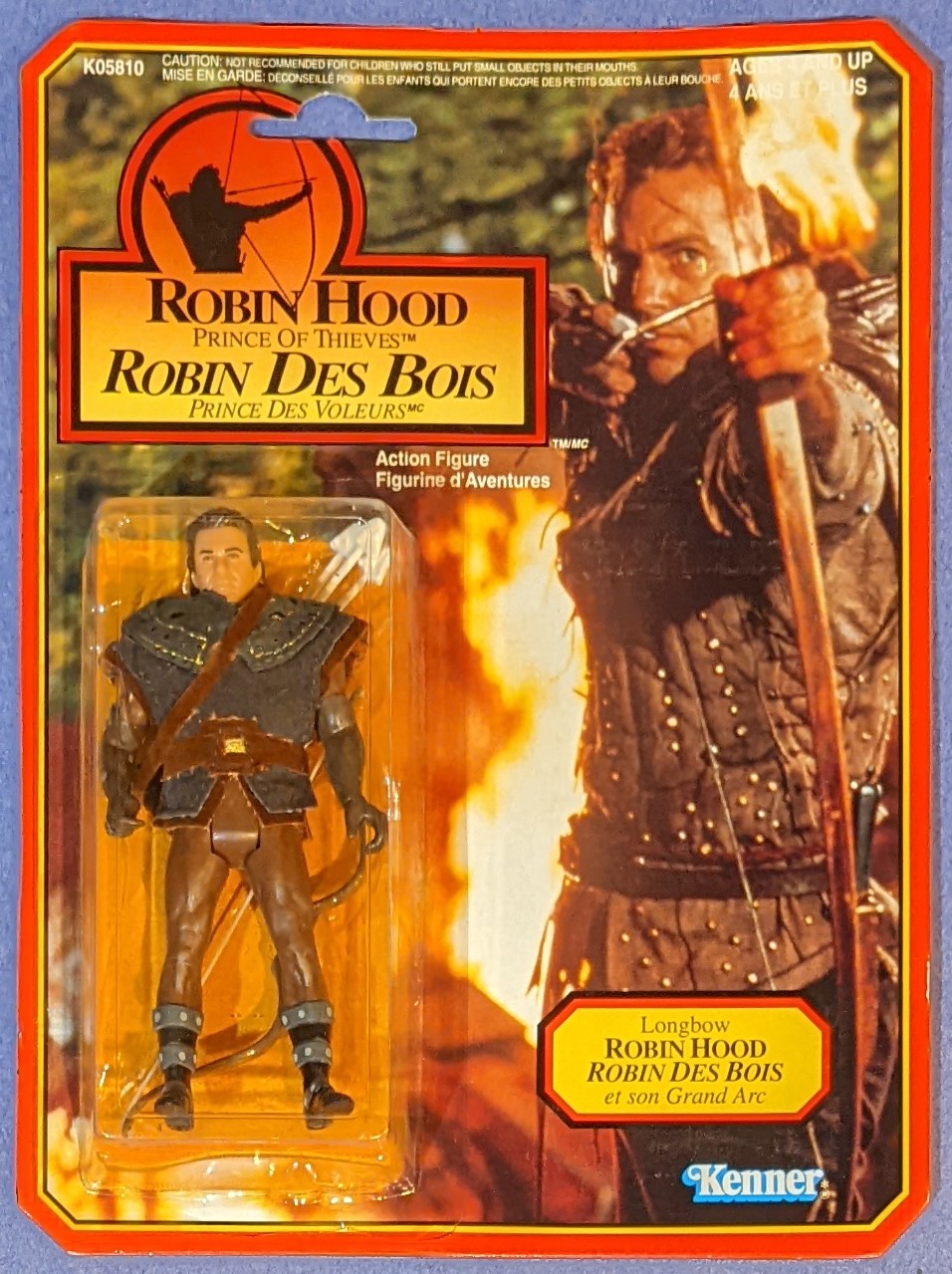 1991 Kenner Robin Hood Prince of Thieves (Vintage) - Longbow Robin Hood