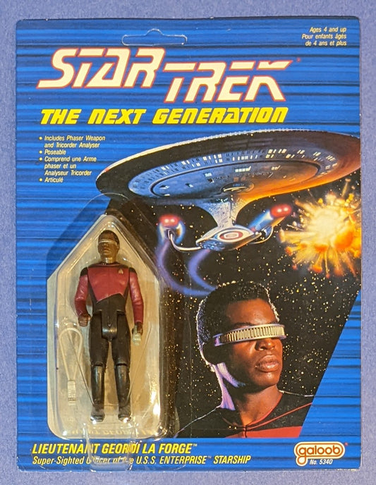 1988 Galoob Star Trek TNG (Vintage) - Lieutenant Geordi La Forge