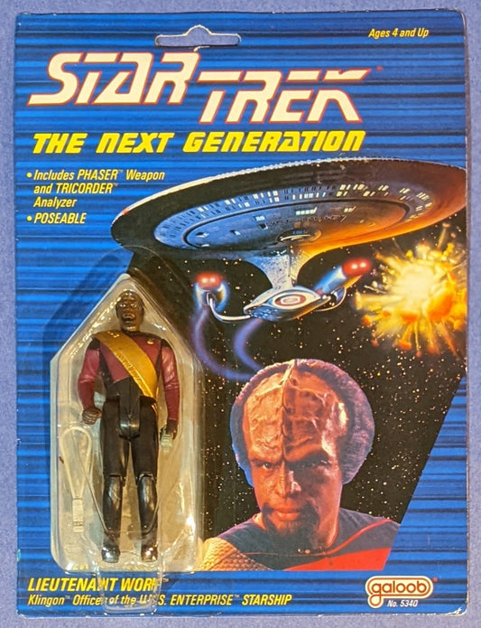 1988 Galoob Star Trek TNG (Vintage) - Lieutenant Worf