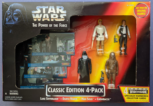 1995 Star Wars Power Of The Force Classic Edition 4-Pack (Vintage)