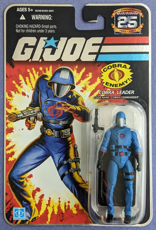 2007 Hasbro G.I. Joe 25th Anniversary (Vintage) - Cobra Commander