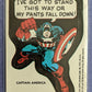 1976 Topps Marvel Super Heroes - Captain America