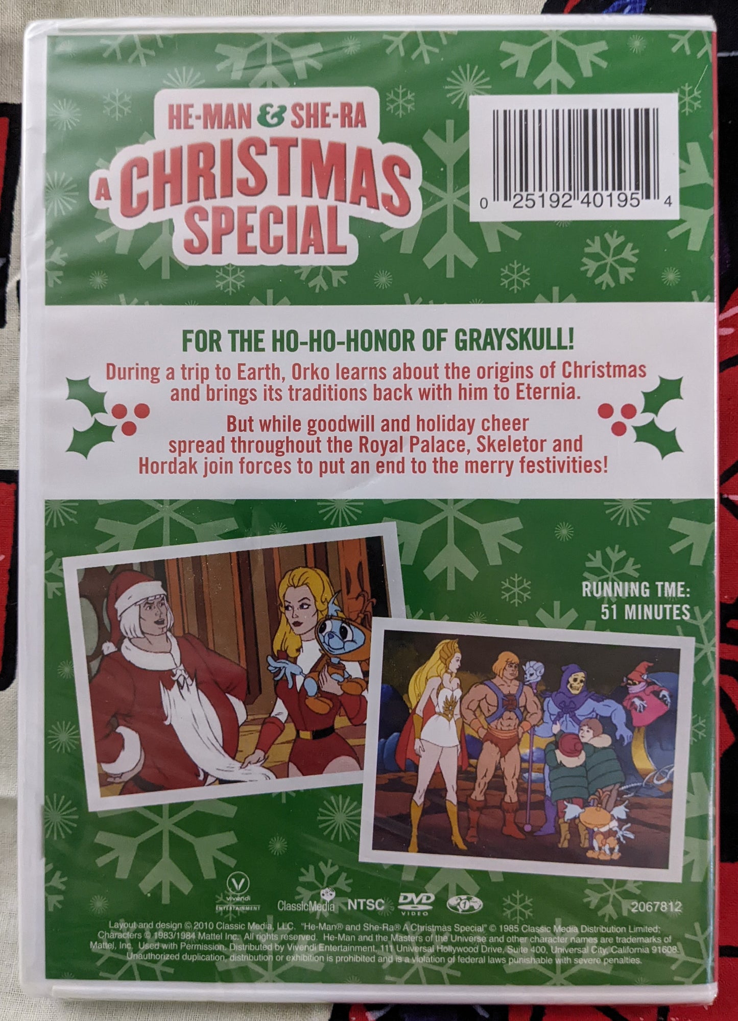 2010 Classic Media (Vintage) - He-Man & She-Ra Christmas Special DVD