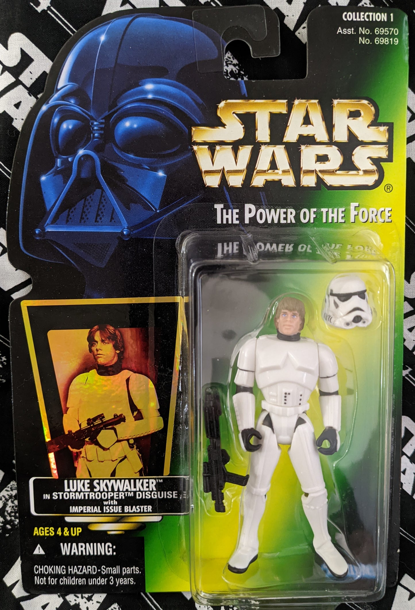 1996 Star Wars Power Of The Force (Vintage) - Luke Skywalker in Stormtrooper Disguise