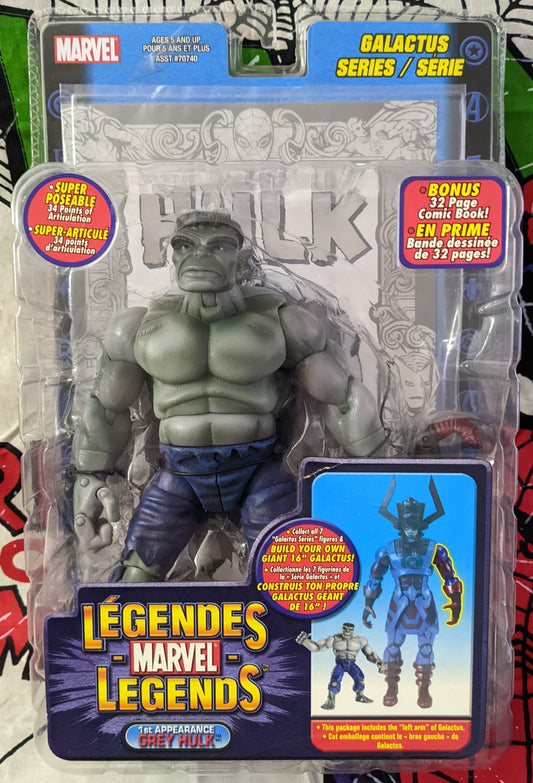 2005 Toybiz Marvel Legends (Vintage) - Grey Hulk (Galactus Series)