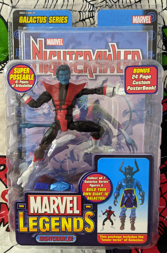 2005 Toybiz Marvel Legends (Vintage) - Nightcrawler (Galactus Series)