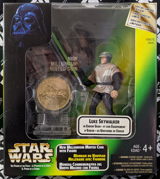 1998 Star Wars Power Of The Force (Vintage) - Luke Skywalker in Endor Gear