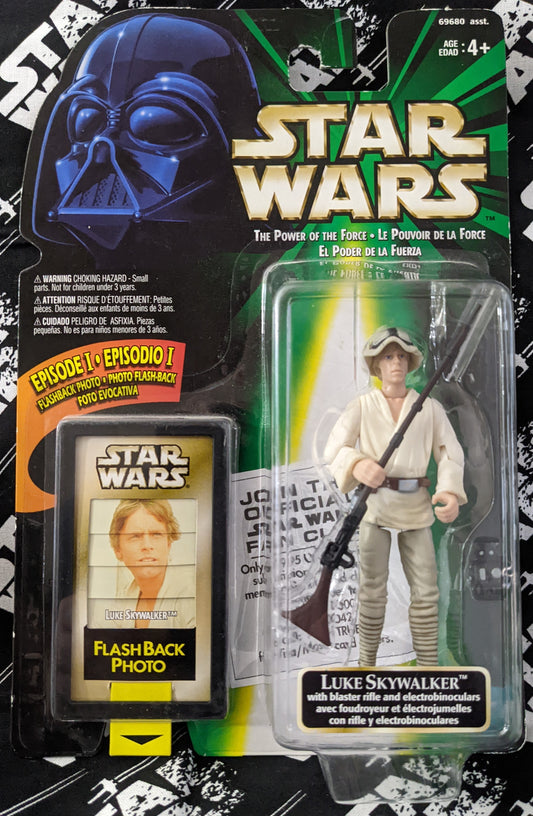 1998 Star Wars Power Of The Force (Vintage) - Luke Skywalker with Blaster Rifle