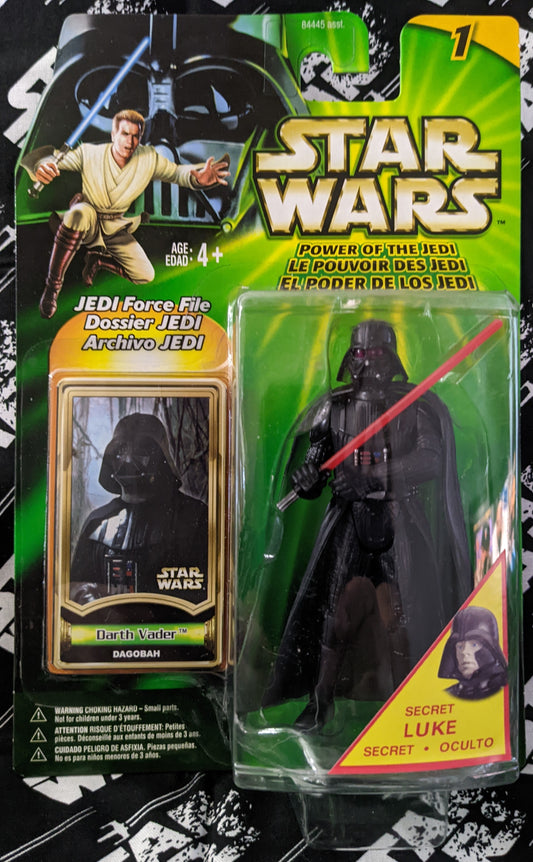 2000 Star Wars Power Of The Jedi (Vintage) - Darth Vader (Degobah)