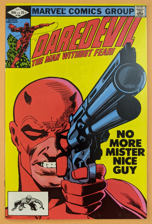 1982 Marvel Comics - Daredevil The Man Without Fear #184