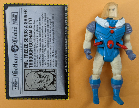 1989 Toybiz BATMAN (Vintage) - Mr. Freeze (Complete)