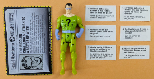 1989 Toybiz BATMAN (Vintage) - The Riddler (Complete)