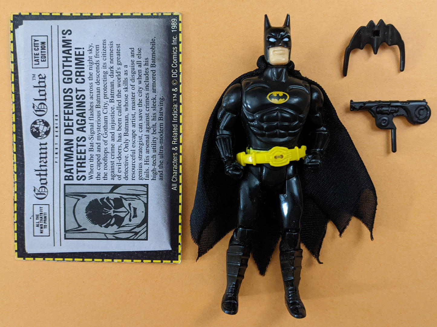 1989 Toybiz BATMAN (Vintage) - Batman (Complete)