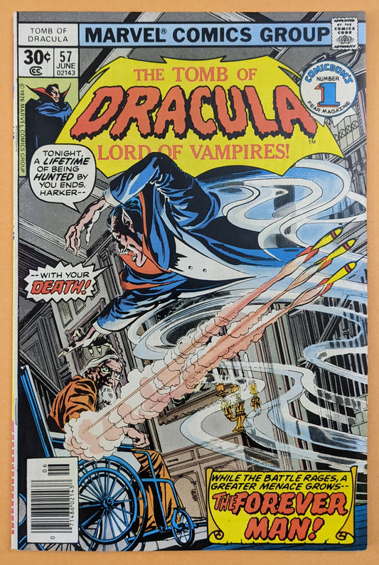 1977 Marvel Comics - The Tomb Of Dracula #57