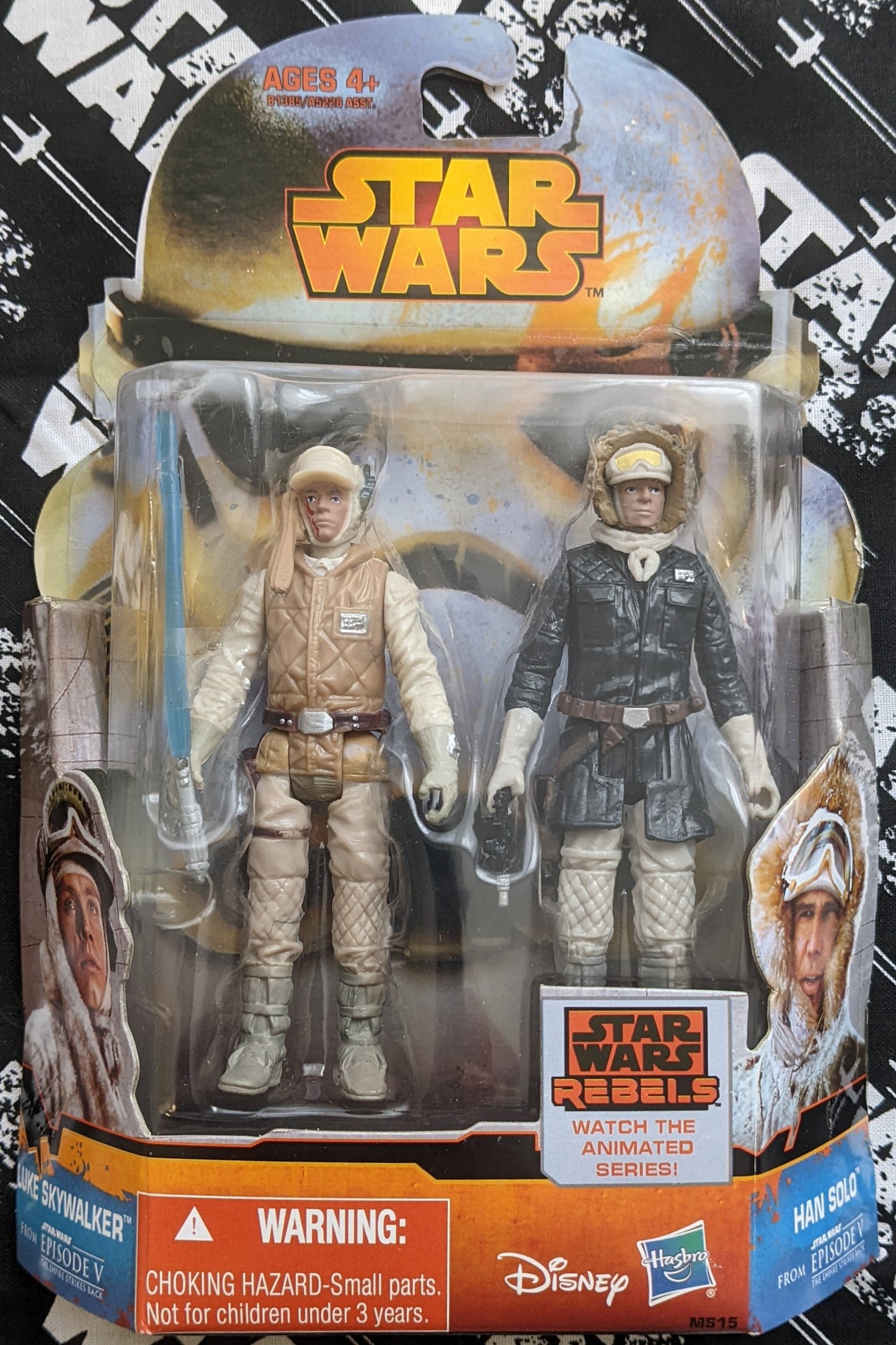 2014 Hasbro Star Wars Mission Series (Vintage) - Luke Skywalker & Han Solo 2-Pack