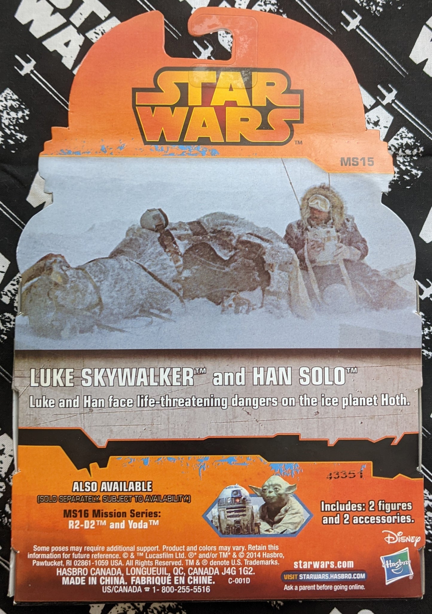 2014 Hasbro Star Wars Mission Series (Vintage) - Luke Skywalker & Han Solo 2-Pack