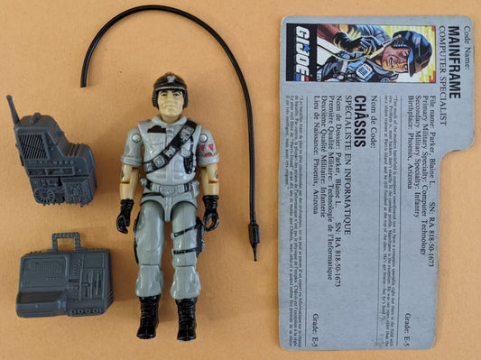 1986 Hasbro G.I. Joe (Vintage) - Mainframe (Complete)