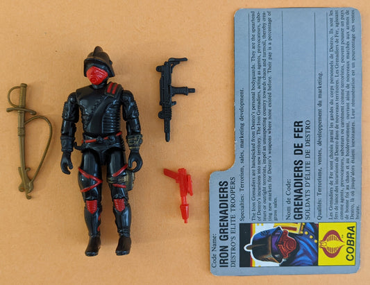 1988 Hasbro G.I. Joe (Vintage) - Iron Grenadiers (Complete)