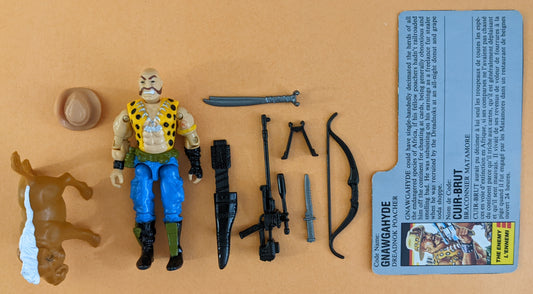 1989 Hasbro G.I. Joe (Vintage) - Gnawgahyde (Complete)