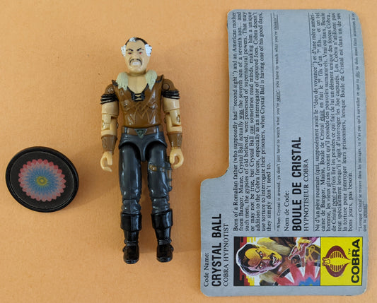 1987 Hasbro G.I. Joe (Vintage) - Crystal Ball (Complete)