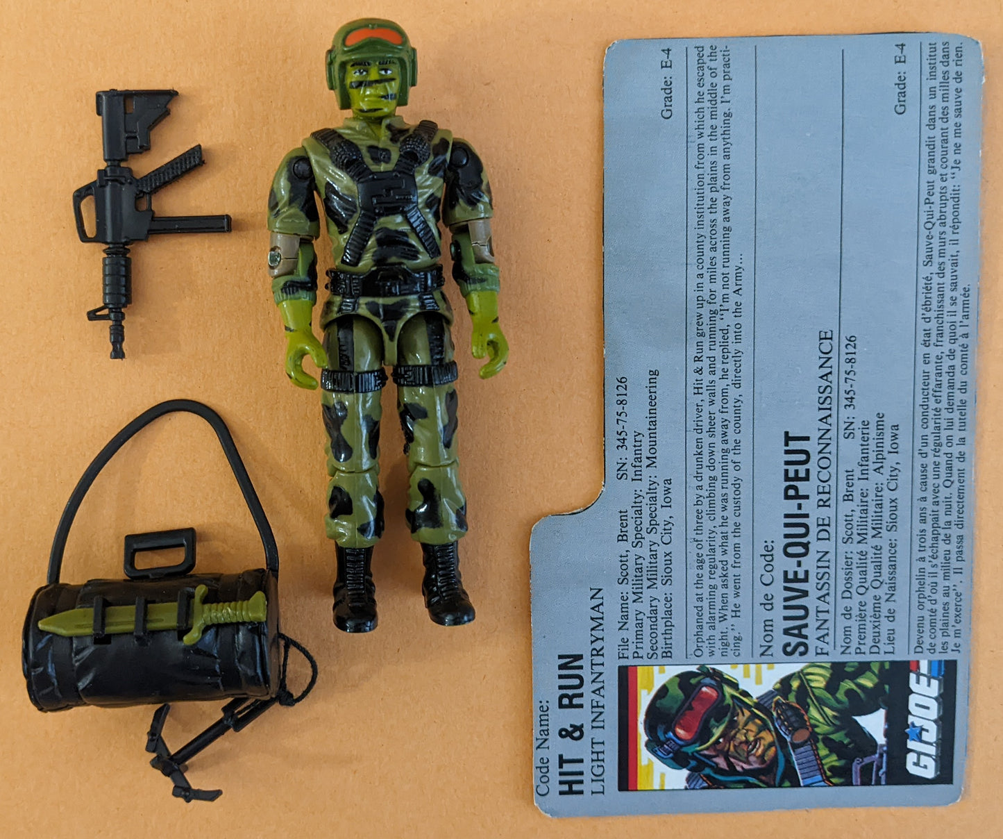 1988 Hasbro G.I. Joe (Vintage) - Hit & Run (Complete)