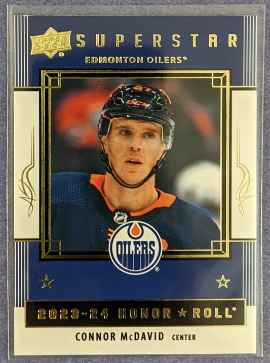 2023-24 Upper Deck Series 1 - Connor McDavid Honor Roll #HR-28