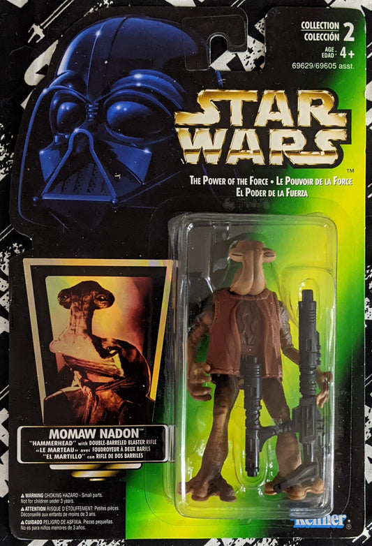 1996 Star Wars Power Of The Force (Vintage) - Momaw Nadon "Hammerhead"